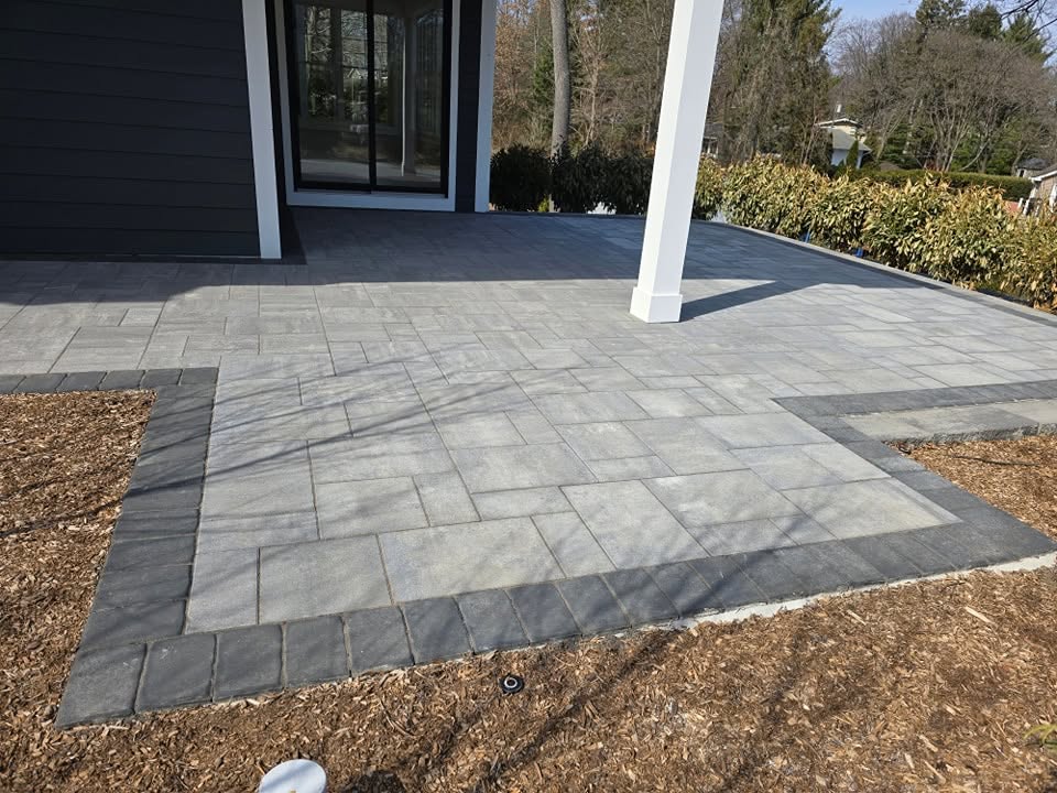 Custom paver patio project